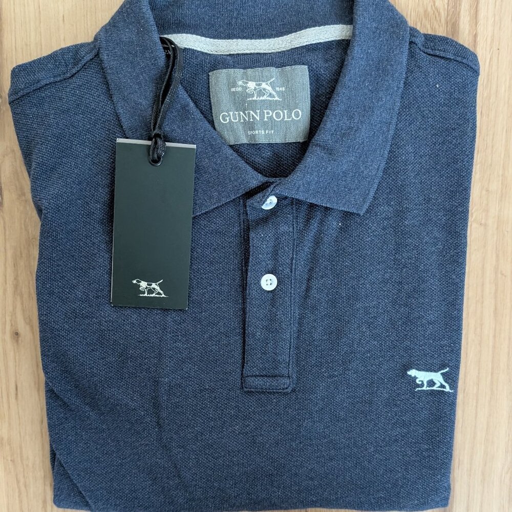 NWT Rodd & Gunn The Gunn Polo Shirt, Sports Fit – Men’s XXL - Adriatic Blue